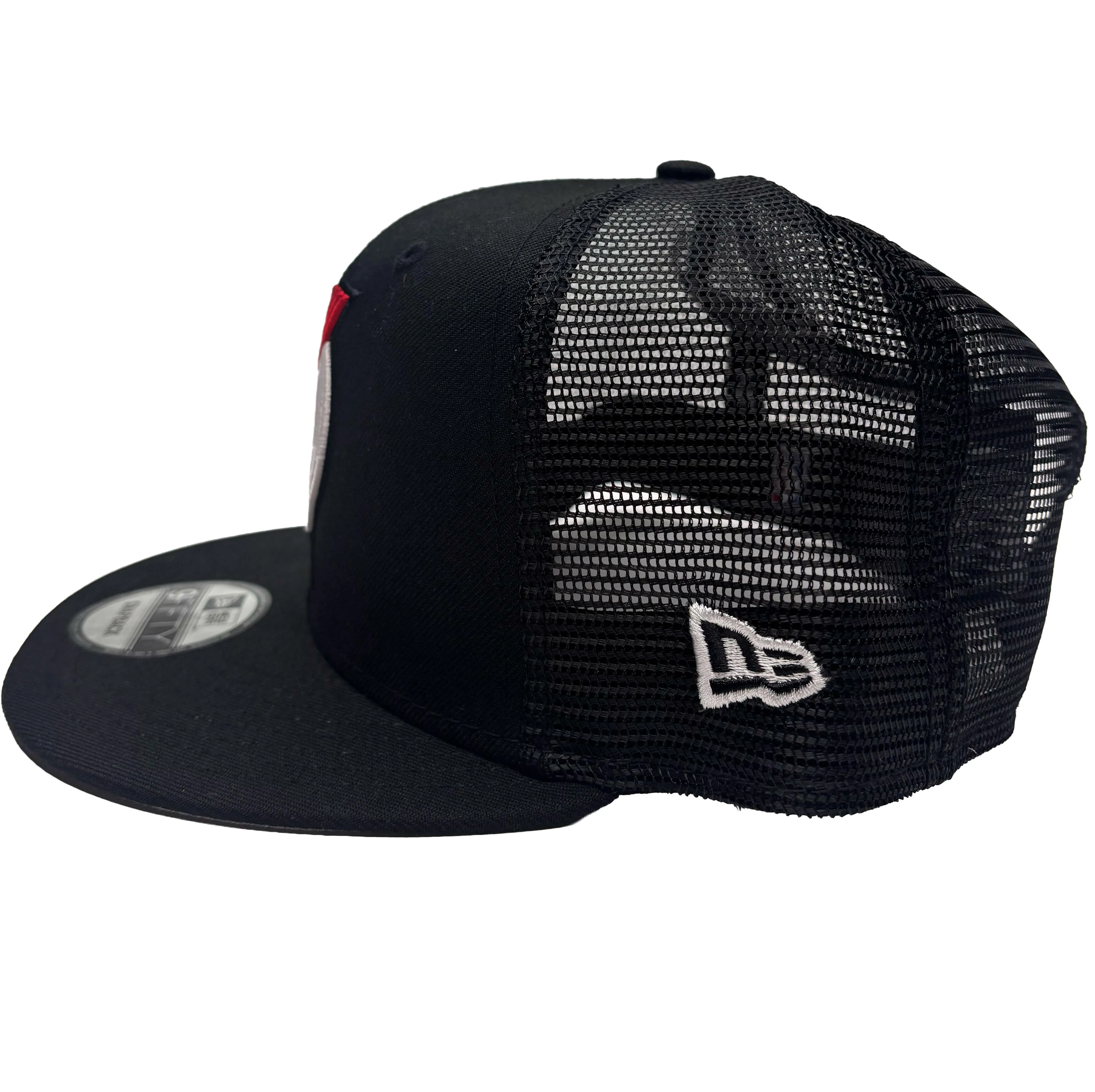 Black Trucker Snapback - Image 2