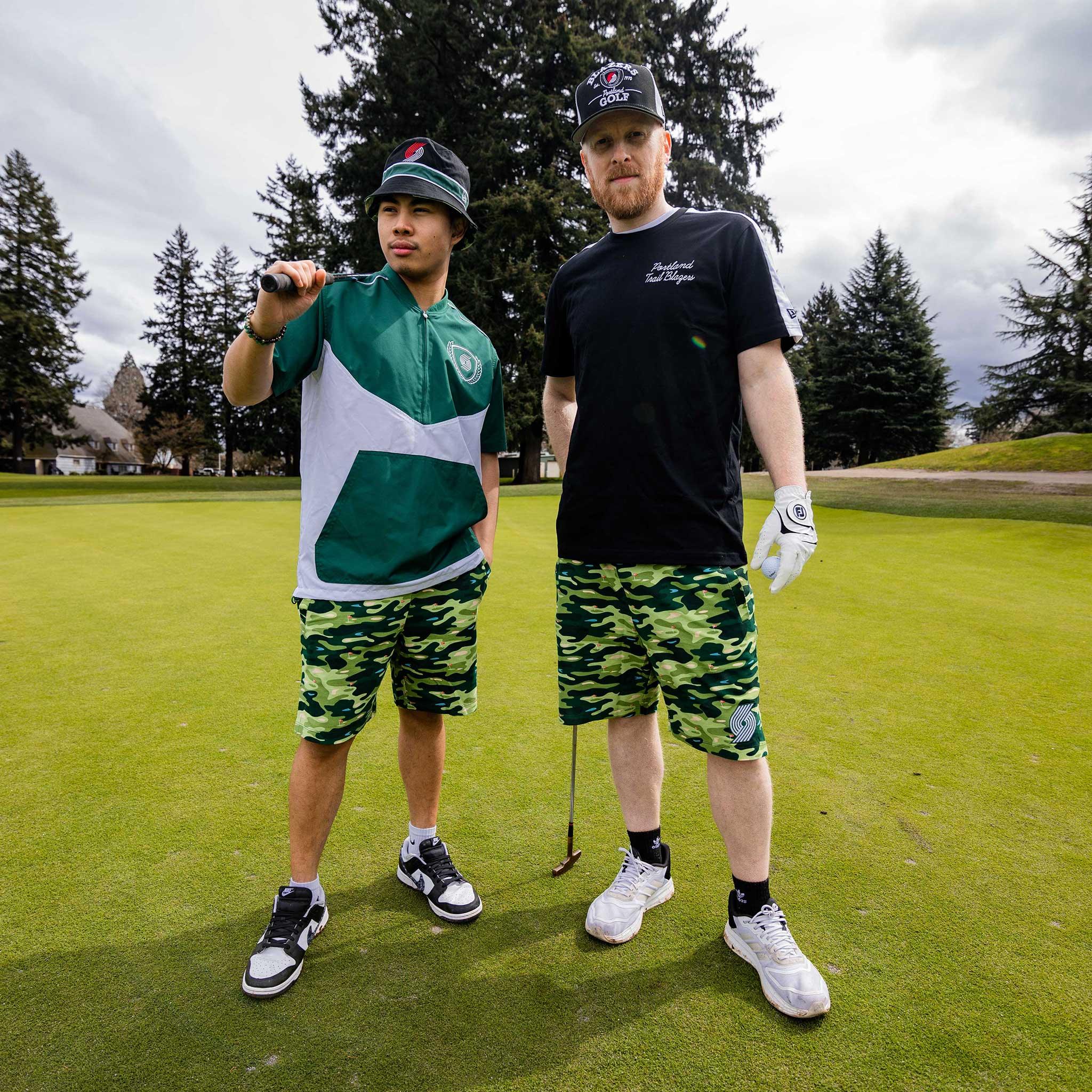 New Era Black Golf Club Tee - Image 7