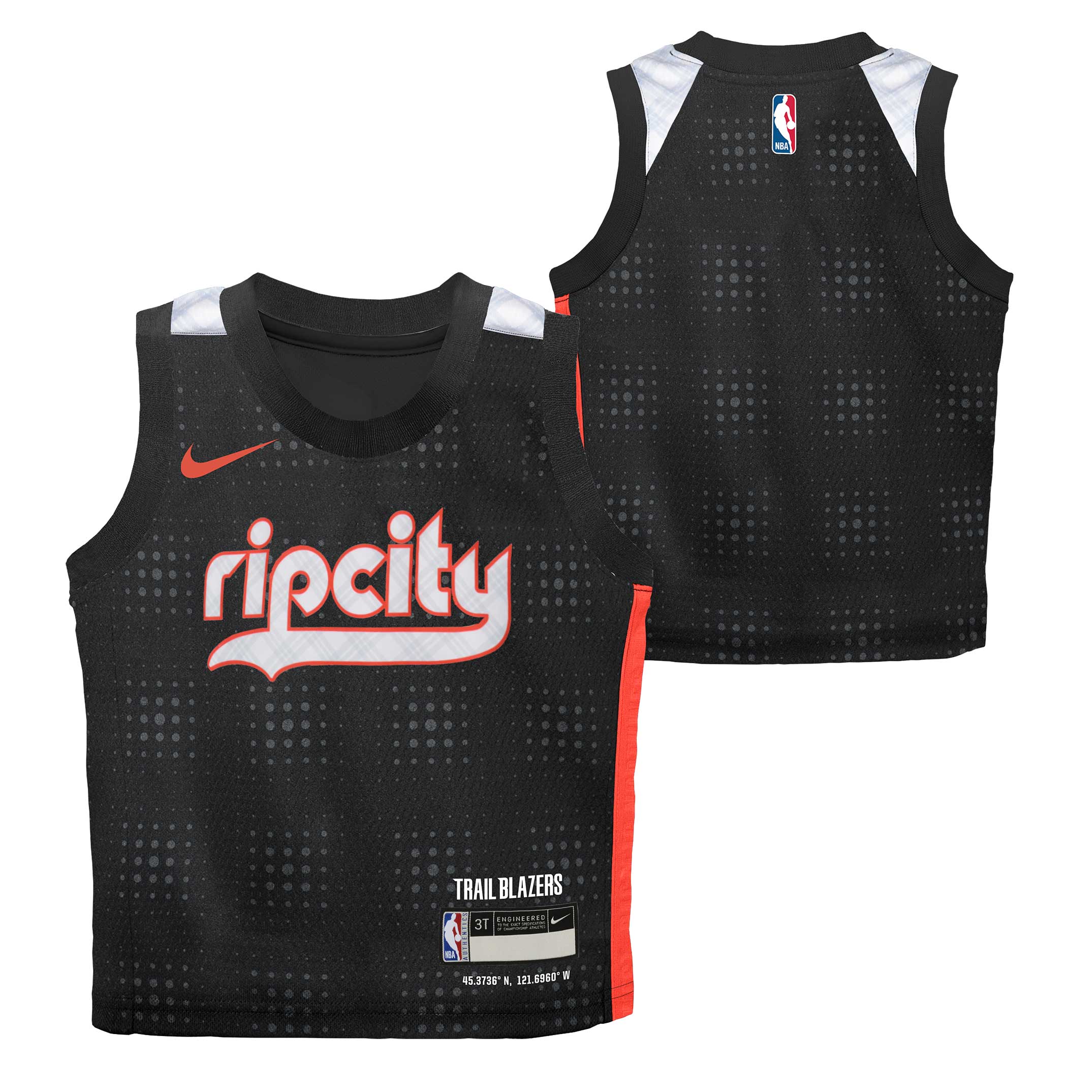 Nike Toddler Peak Plaid 24-25 City Edition Jersey