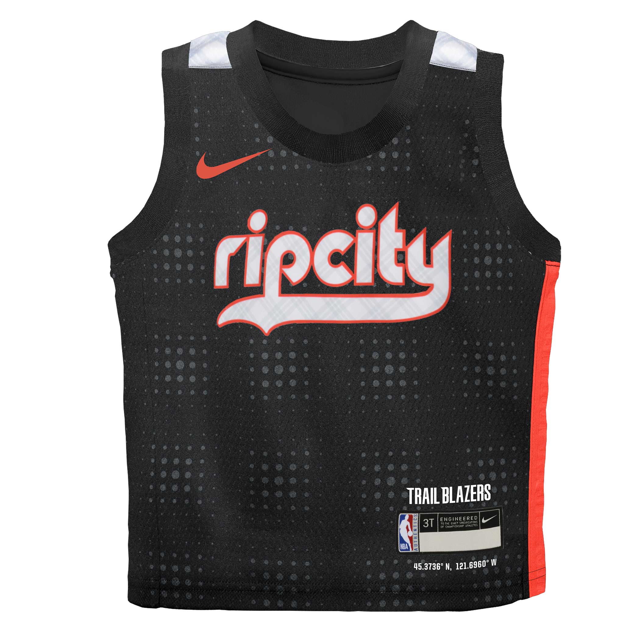 Nike Toddler Peak Plaid 24-25 City Edition Jersey - Image 3