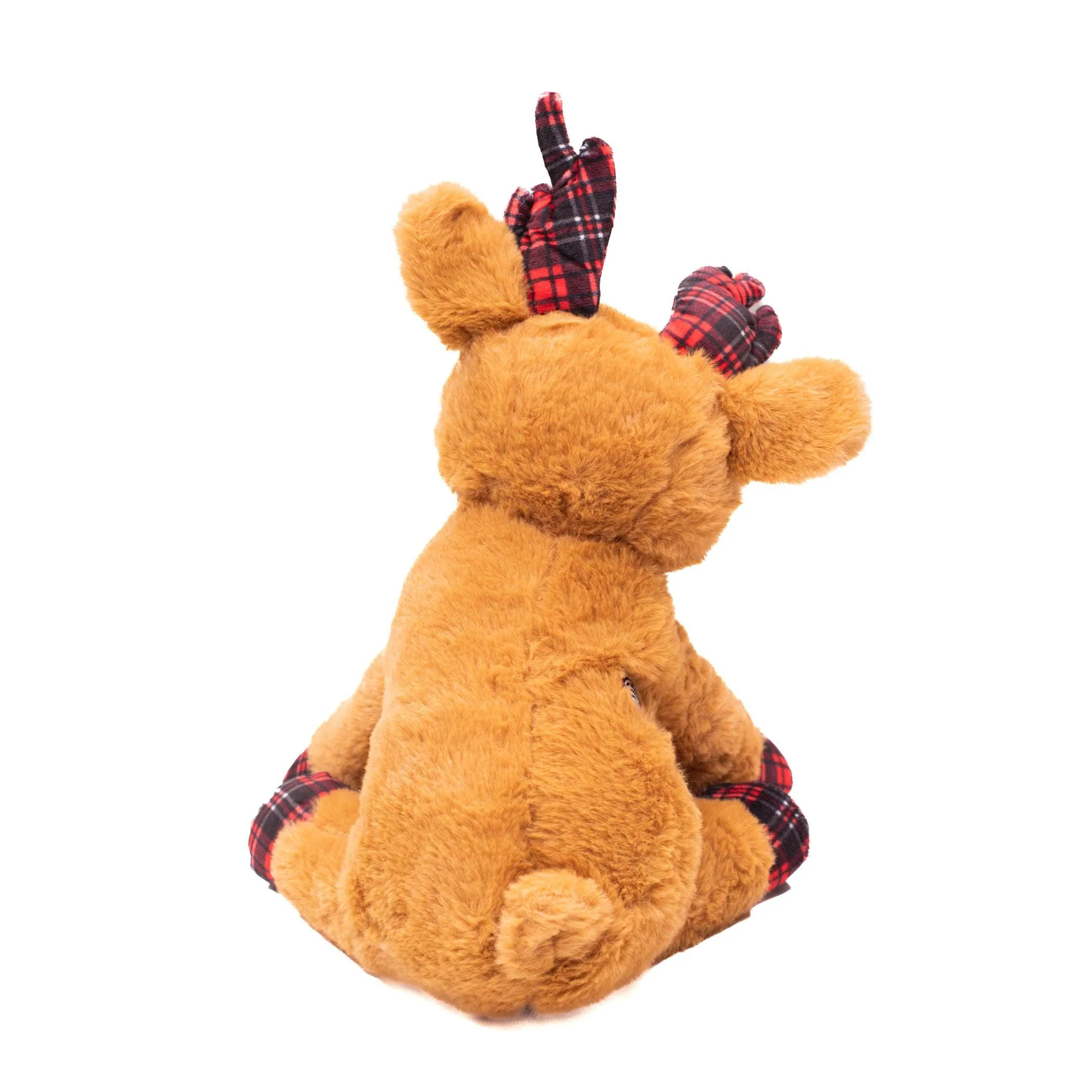 Portland Trail Blazers Plaid Reindeer Plush - Image 2