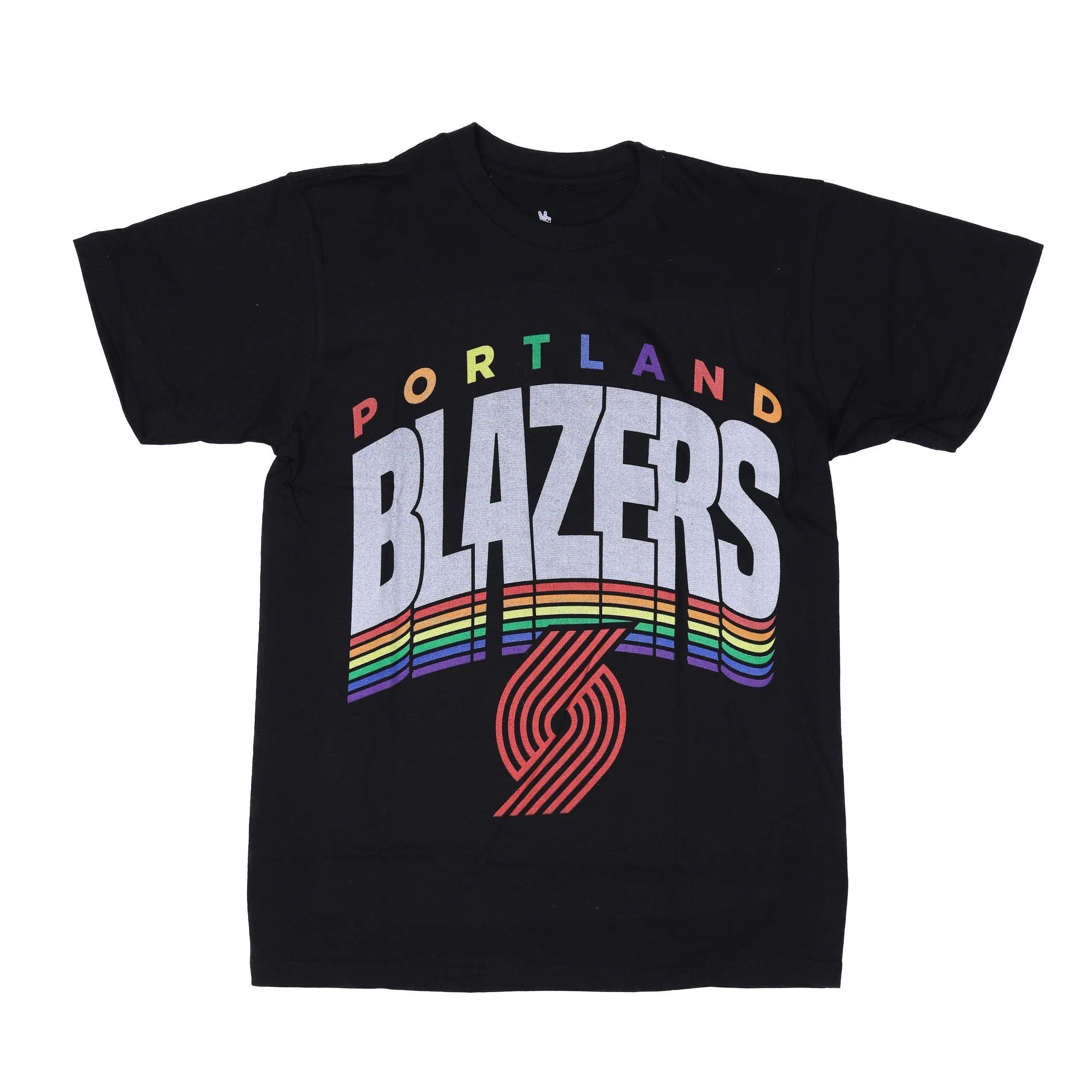 Portland Trail Blazers Junk Food Team Rainbow Blazers Tee