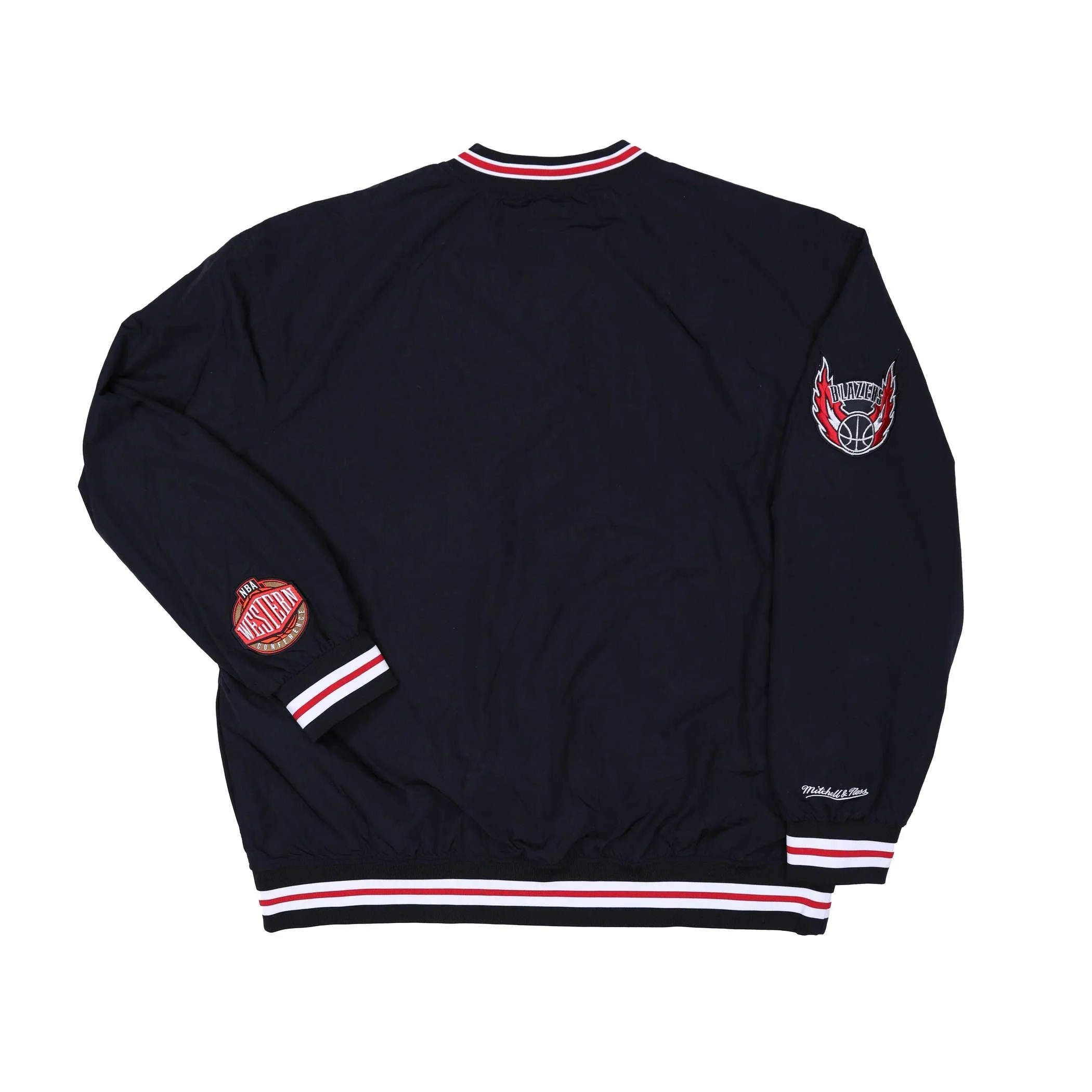 Mitchell & Ness Vintage Logo Nylon Pullover - Image 6