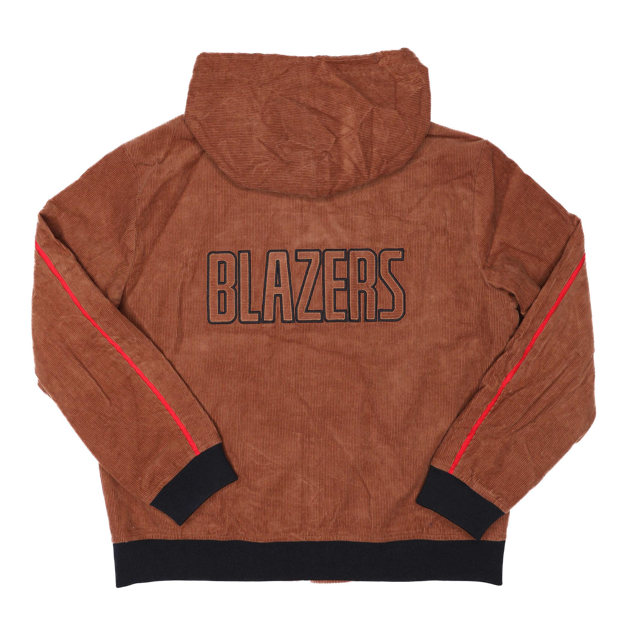 Wild Collective Brown Corduroy Hoodie - Image 2